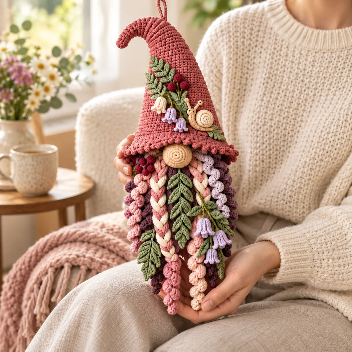 Crochet Gnome Wall Hangings — 3 Seasonal Patterns