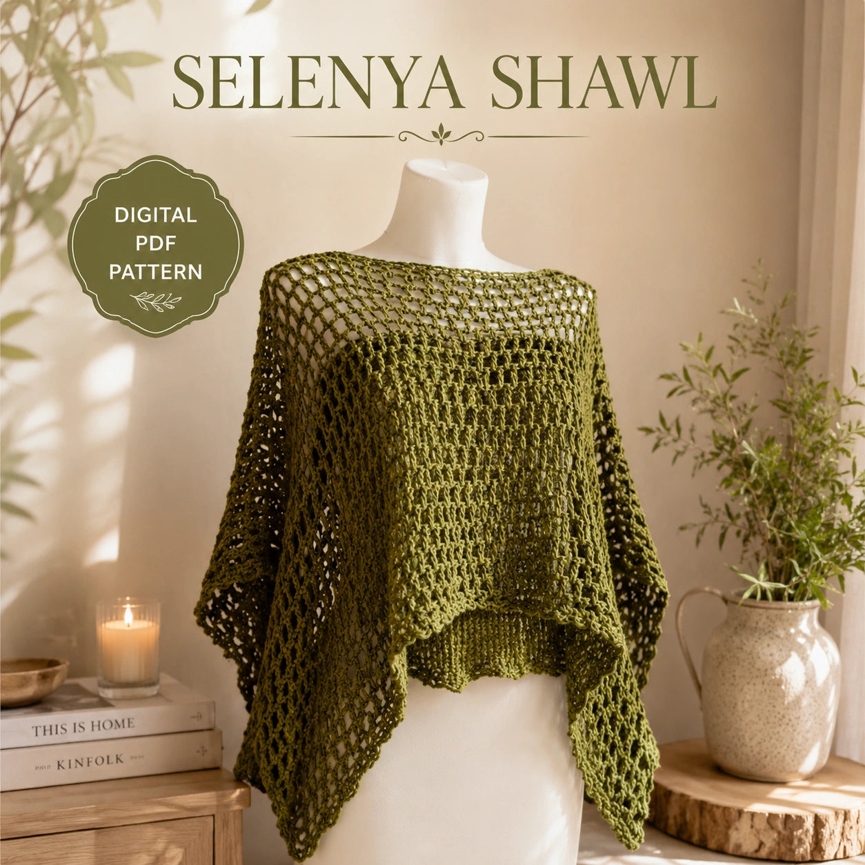 The Selenya Shawl Pattern