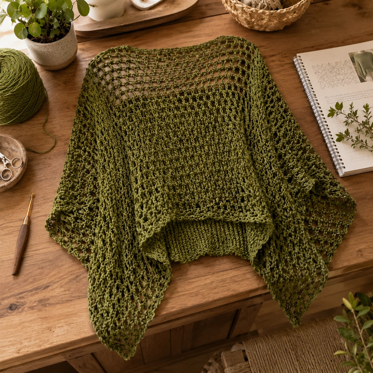 The Selenya Shawl Pattern