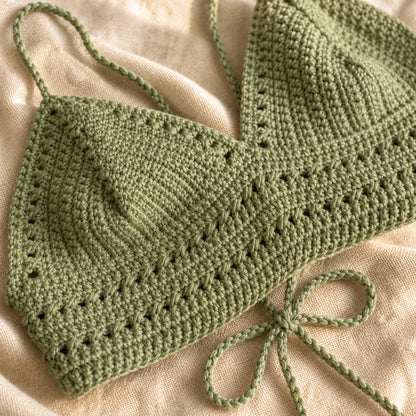 Jessie Bralette Crochet Pattern – Easy Custom-Fit Crop Top PDF, Size Inclusive