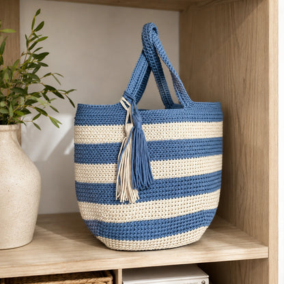 Hampton Style Bag Crochet Pattern - PDF Download, DIY Tote Bag Crochet Pattern