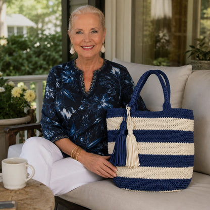 Hampton Style Bag Crochet Pattern - PDF Download, DIY Tote Bag Crochet Pattern