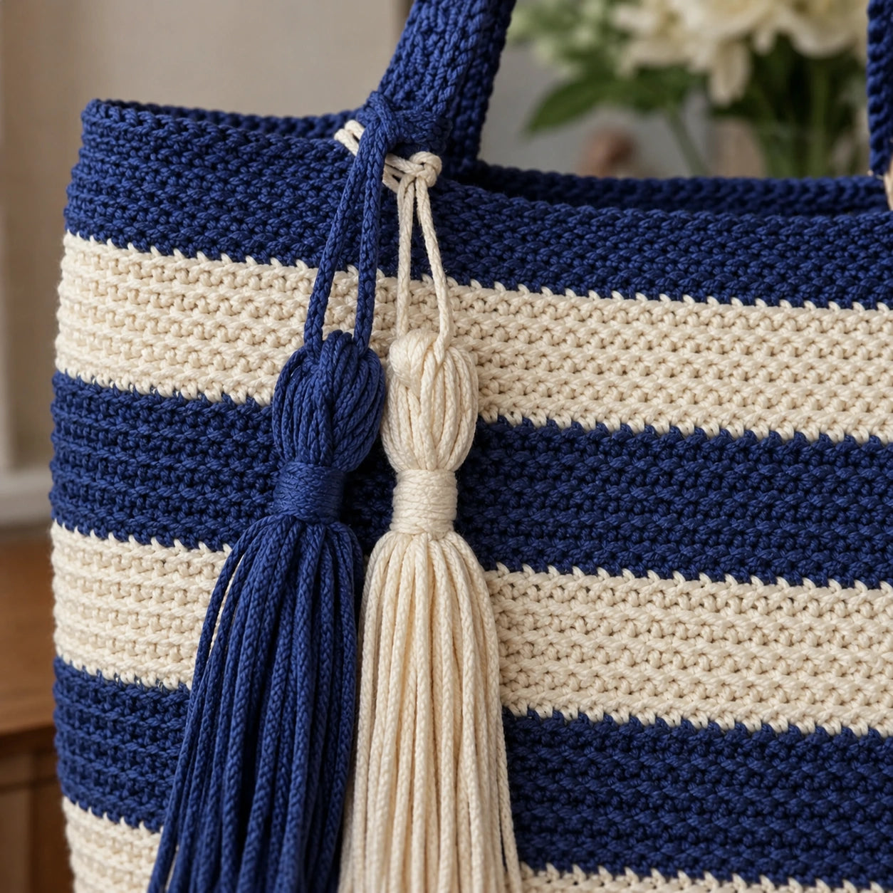 Hampton Style Bag Crochet Pattern - PDF Download, DIY Tote Bag Crochet Pattern