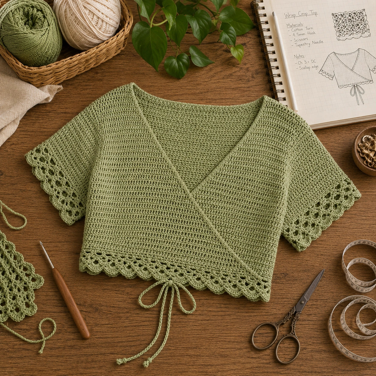 Boho Wrap Summer Crochet Pattern