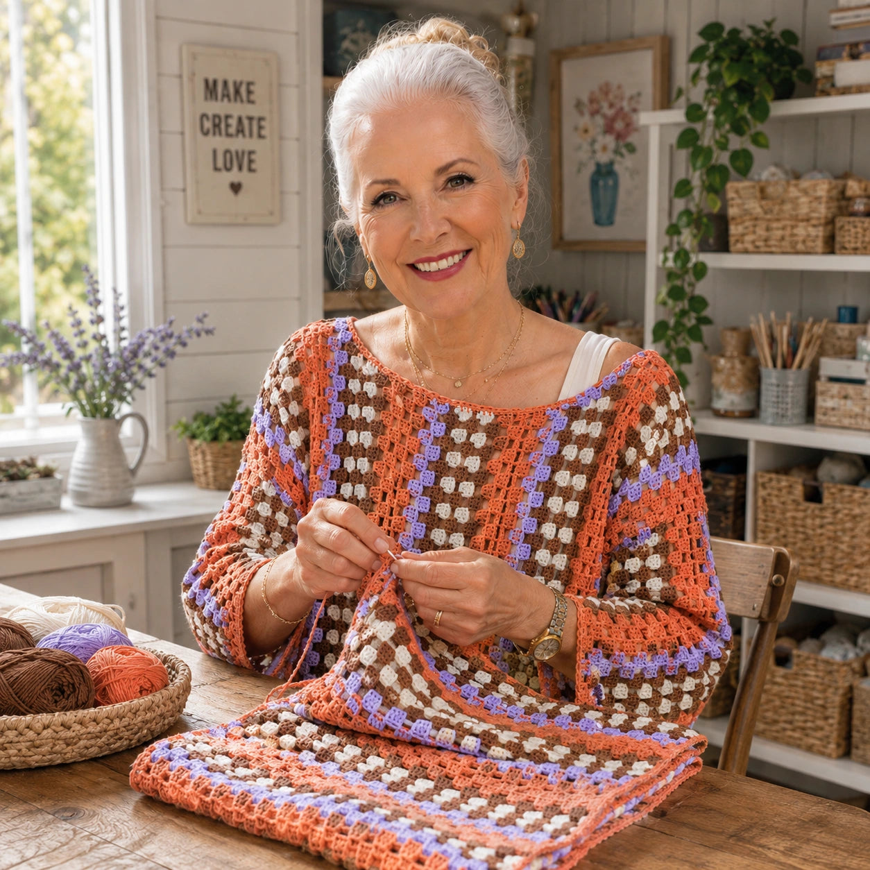 Taylor Dress Crochet Pattern - Granny Stitch PDF, XS-3XL