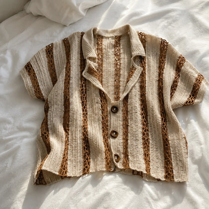 Calad Shirt Crochet Pattern - Lightweight Summer PDF, XS-5XL