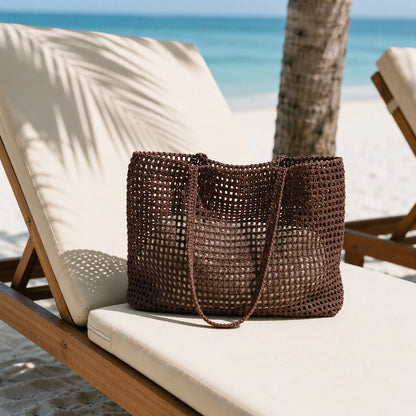 Summer Mesh Market Bag Crochet Pattern
