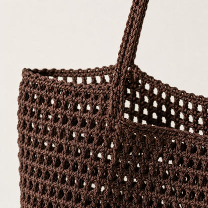 Summer Mesh Market Bag Crochet Pattern