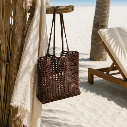 Summer Mesh Market Bag Crochet Pattern