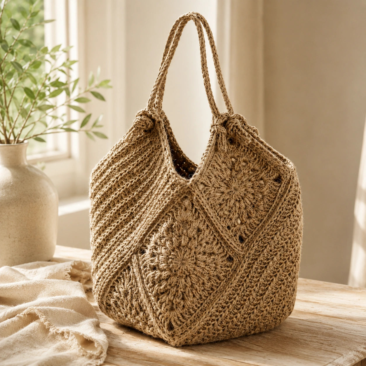 Lunar Market Bag Crochet Pattern
