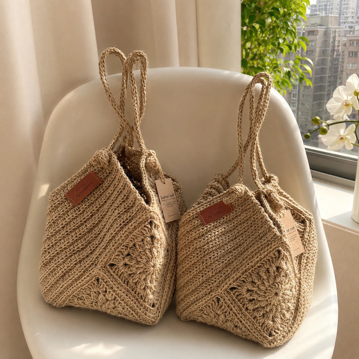 Lunar Market Bag Crochet Pattern