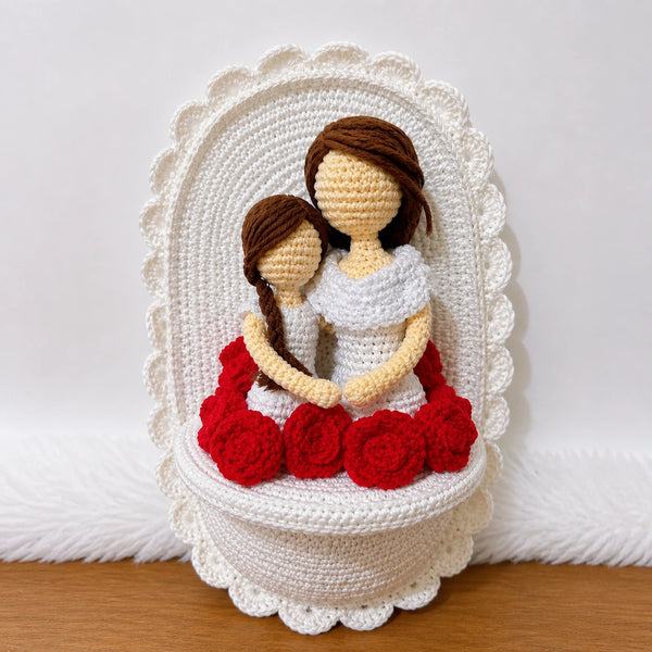 Crochet Mother & Daughter Portrait Pattern