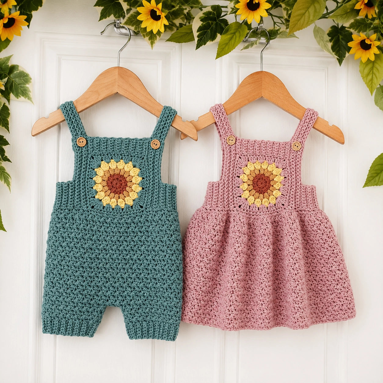 Sunbloom Baby Overalls & Dress