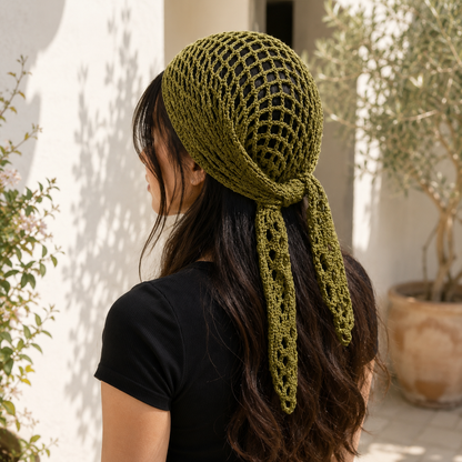 The Boho Bandana Scarf Pattern