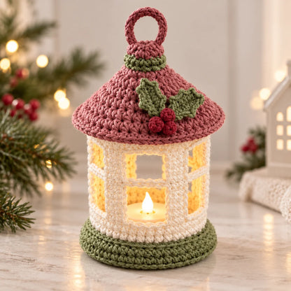 Mini Christmas Lantern Crochet Pattern