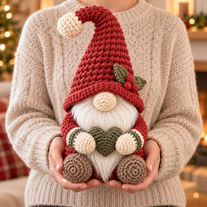 Mr & Mrs Christmas Gnome Crochet Pattern