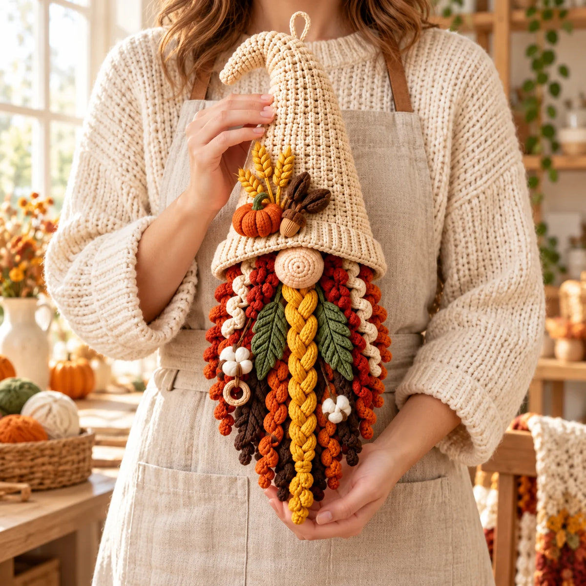Crochet Gnome Wall Hangings — 3 Seasonal Patterns