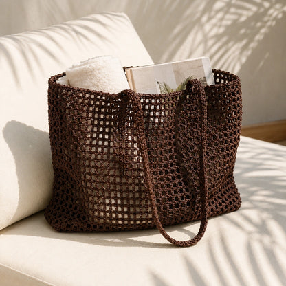 Summer Mesh Market Bag Crochet Pattern