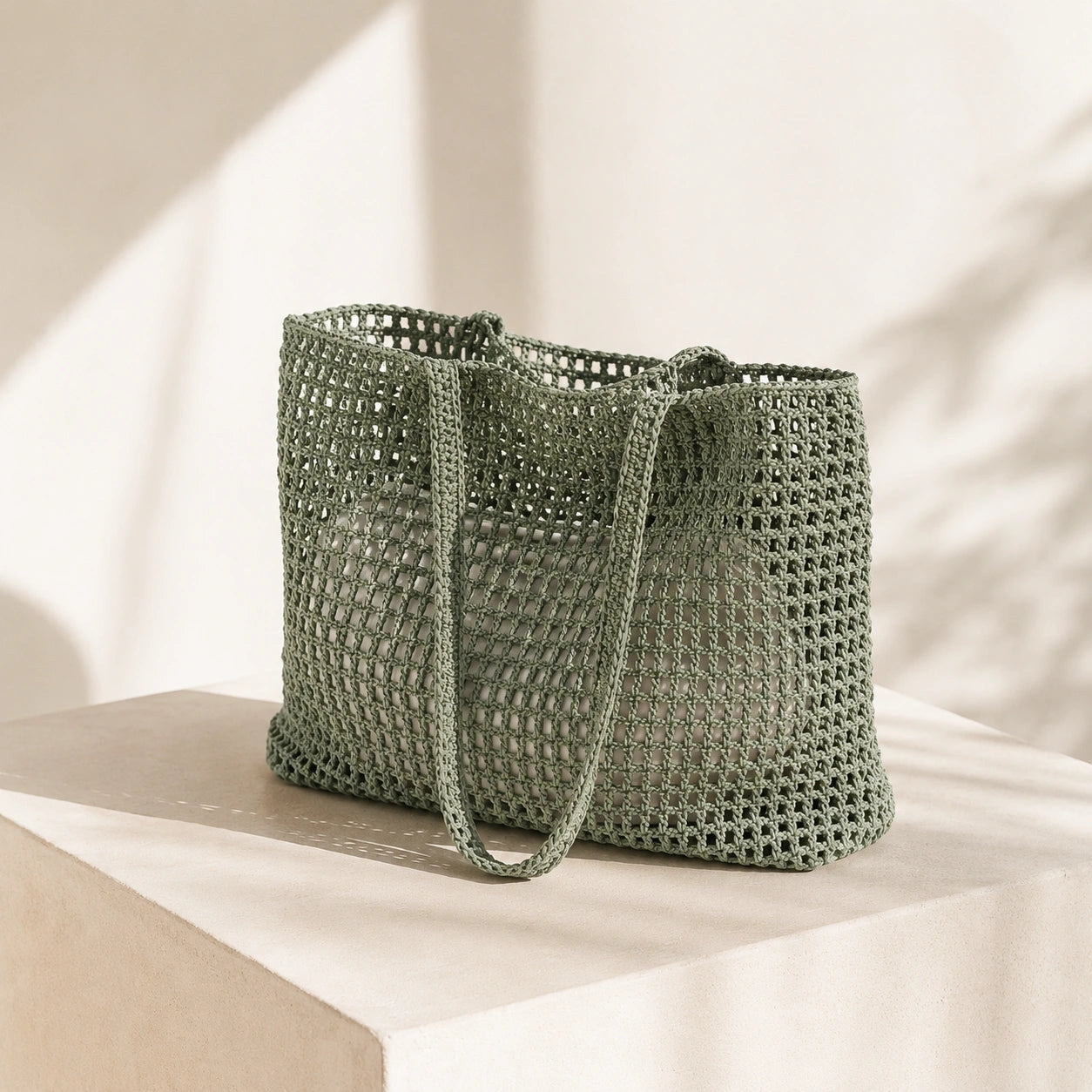Summer Mesh Market Bag Crochet Pattern