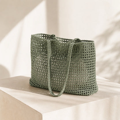 Summer Mesh Market Bag Crochet Pattern