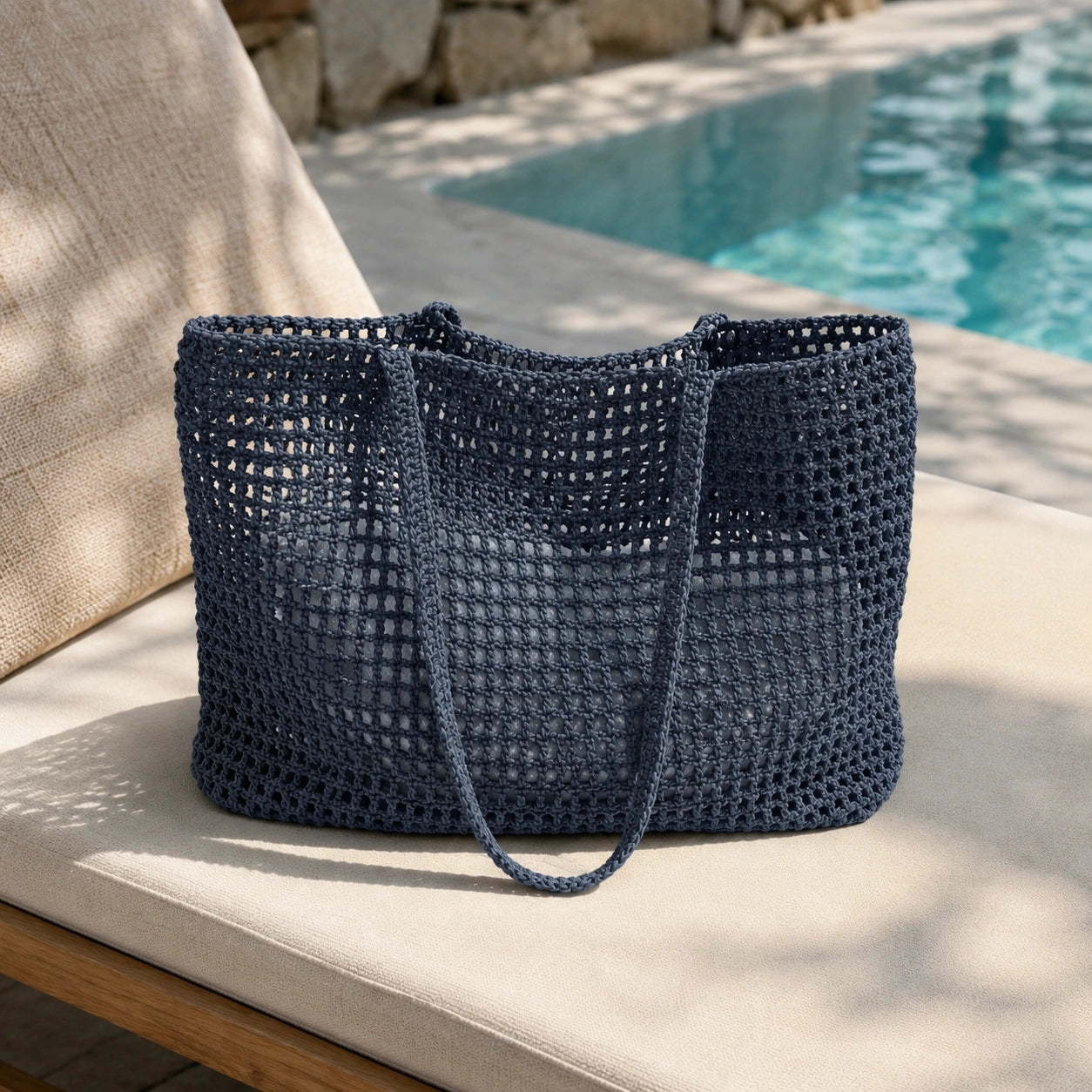 Summer Mesh Market Bag Crochet Pattern
