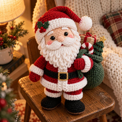 Crochet Santa Claus Amigurumi Pattern