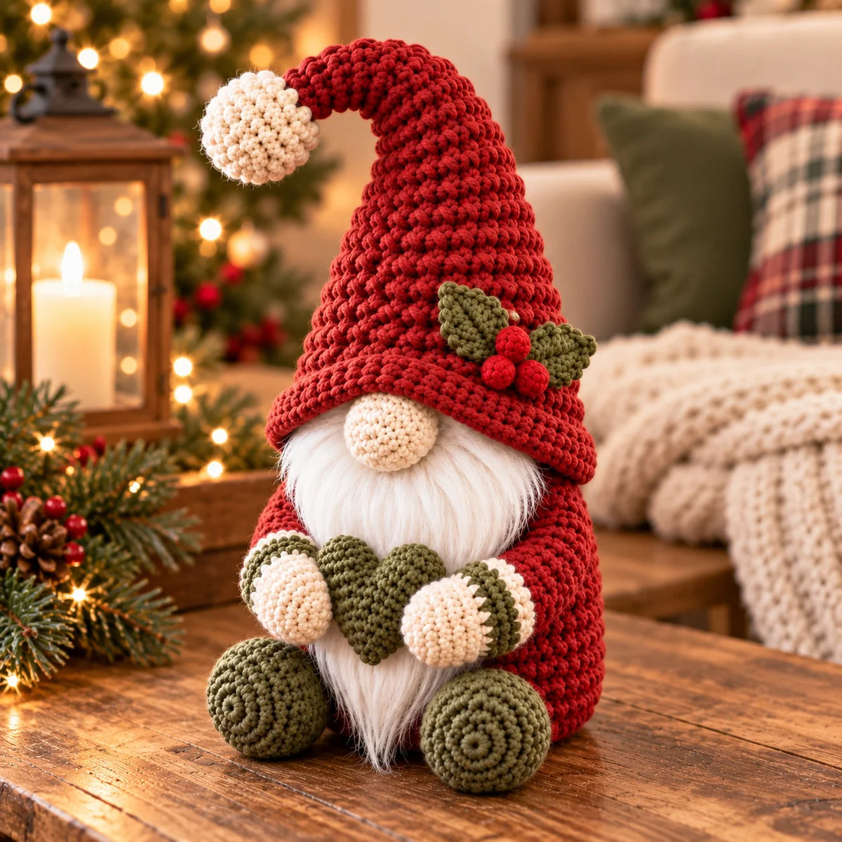 Mr & Mrs Christmas Gnome Crochet Pattern