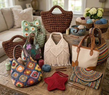 300+ Crochet Bag Patterns — Make & Sell Collection